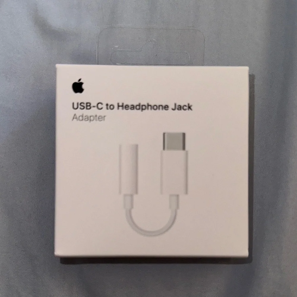 Apple White Adapters for Cell Phones